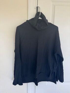 Free People Black Women's Turtleneck Top